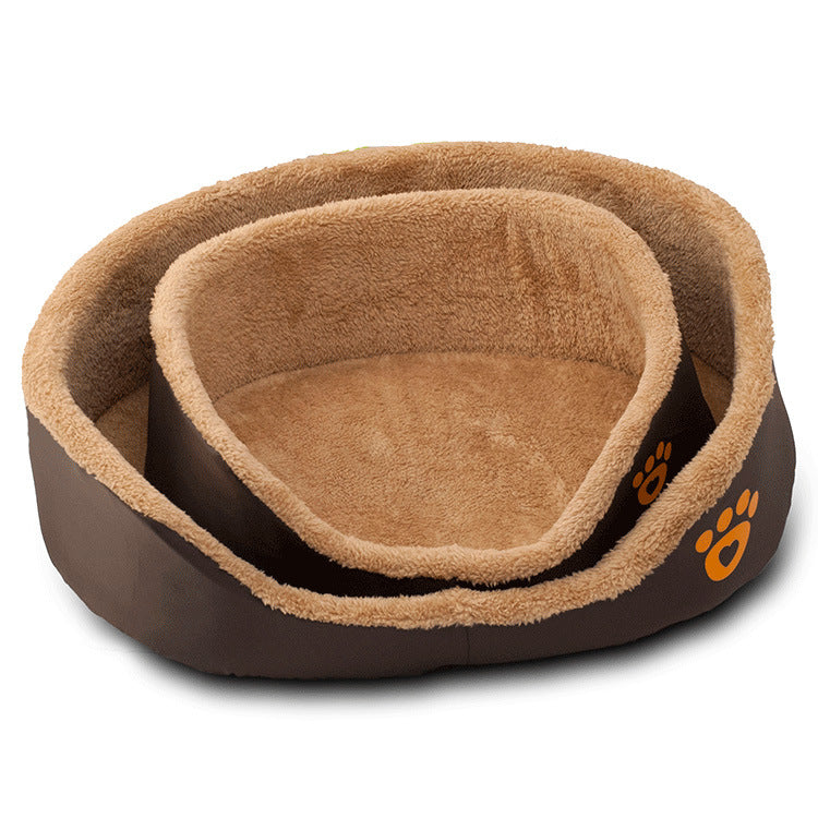 Cama de Cachorro de Lã Macia