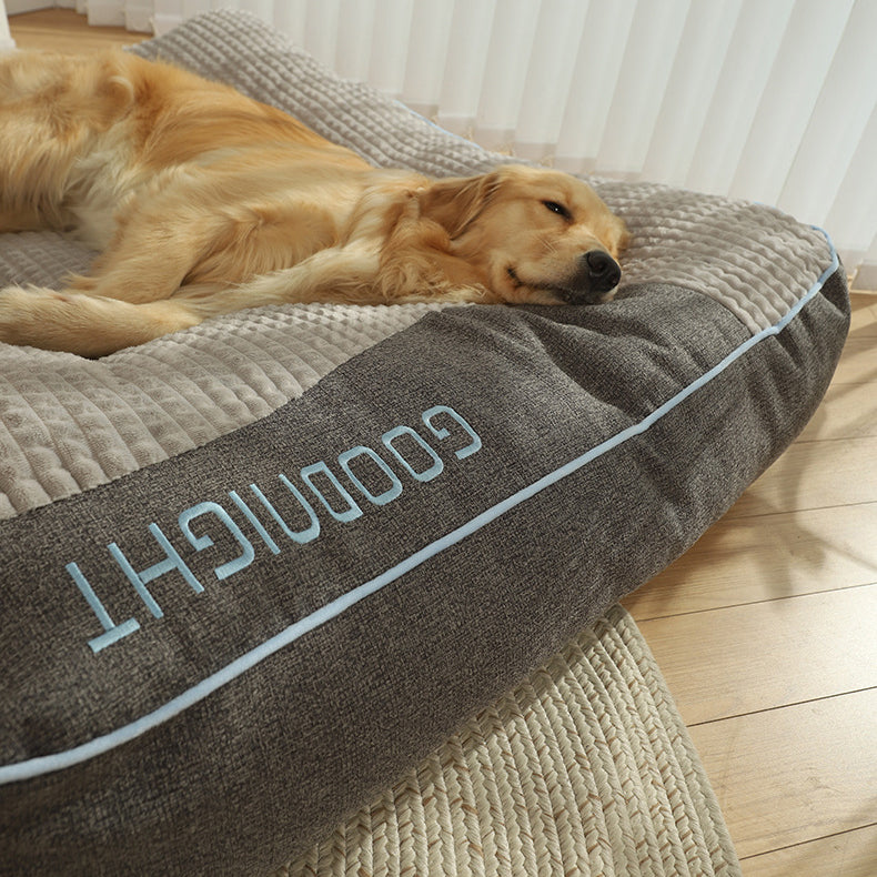 Cama Premium de Veludo Calmante para Cães e Gatos