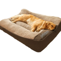 Cama Premium de Veludo Calmante para Cães e Gatos