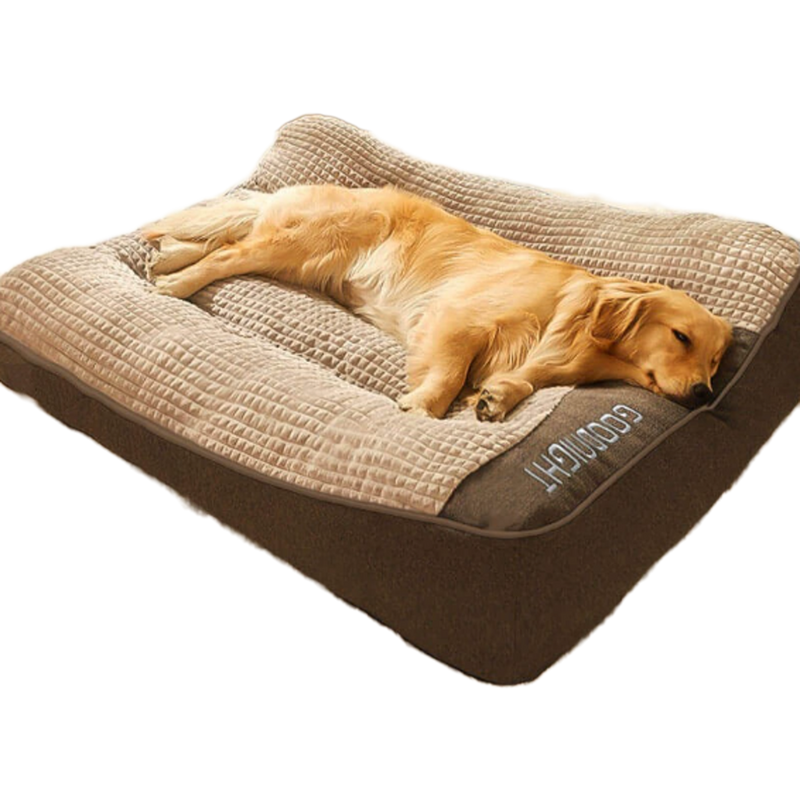 Cama Premium de Veludo Calmante para Cães e Gatos
