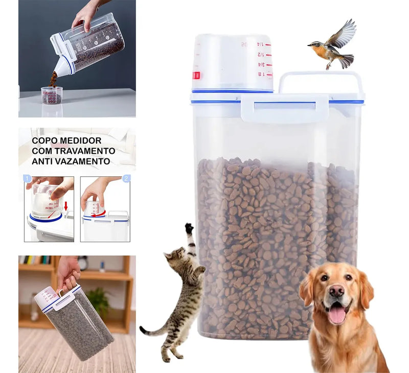 Pote Hermético para Ração Pet
