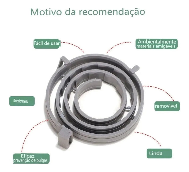 Coleira Repelente de Insetos para Cães